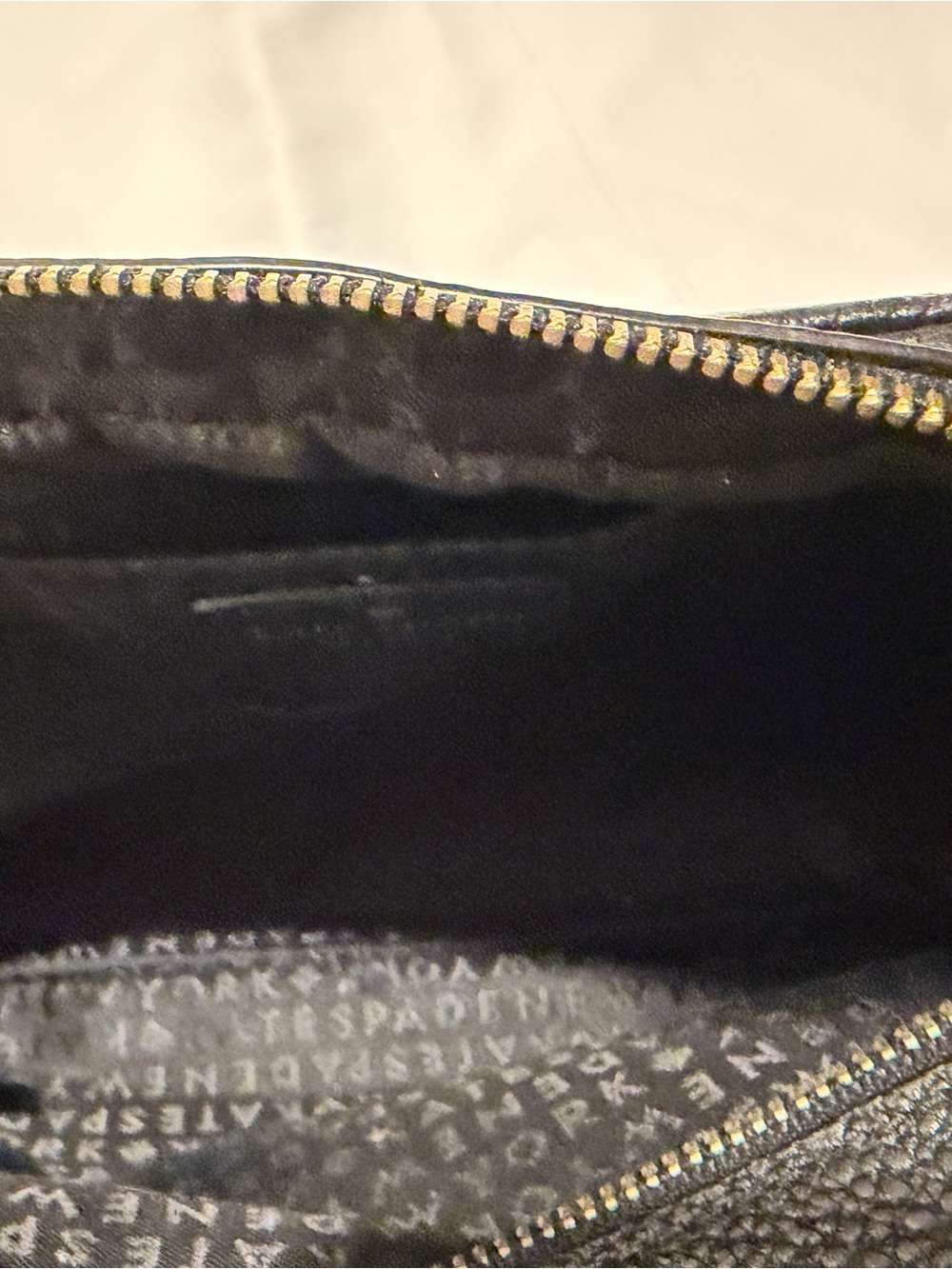 kate spade Black Pebbled Leather Crossbody with Gold Hardware - Picture 4 of 9